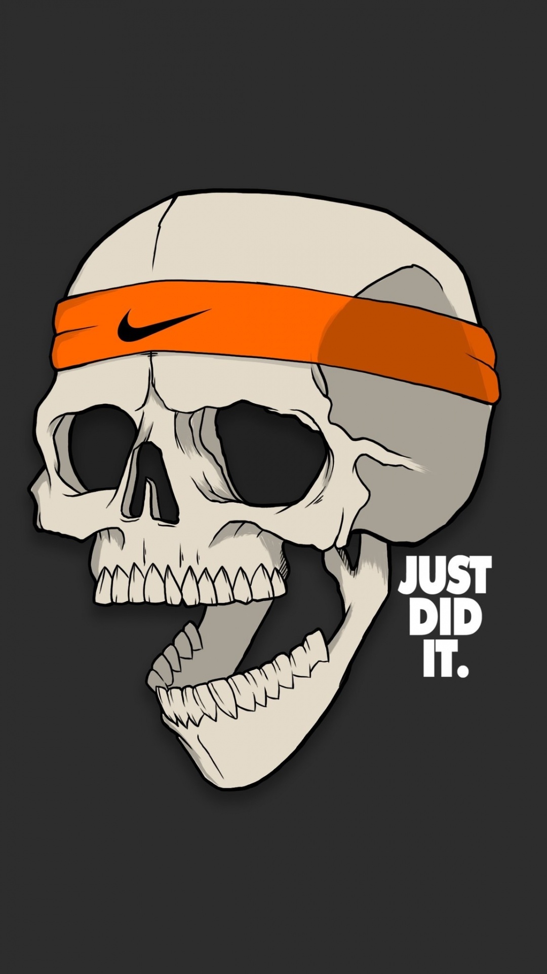 Skull, Bone, Helmet, Illustration, Animation. Wallpaper in 1080x1920 Resolution