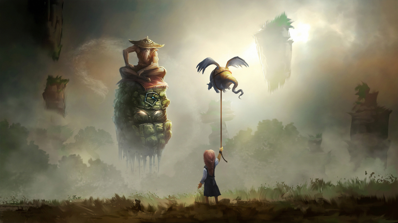 Art, Digital Art, Artist, Work of Art, Painting. Wallpaper in 1366x768 Resolution