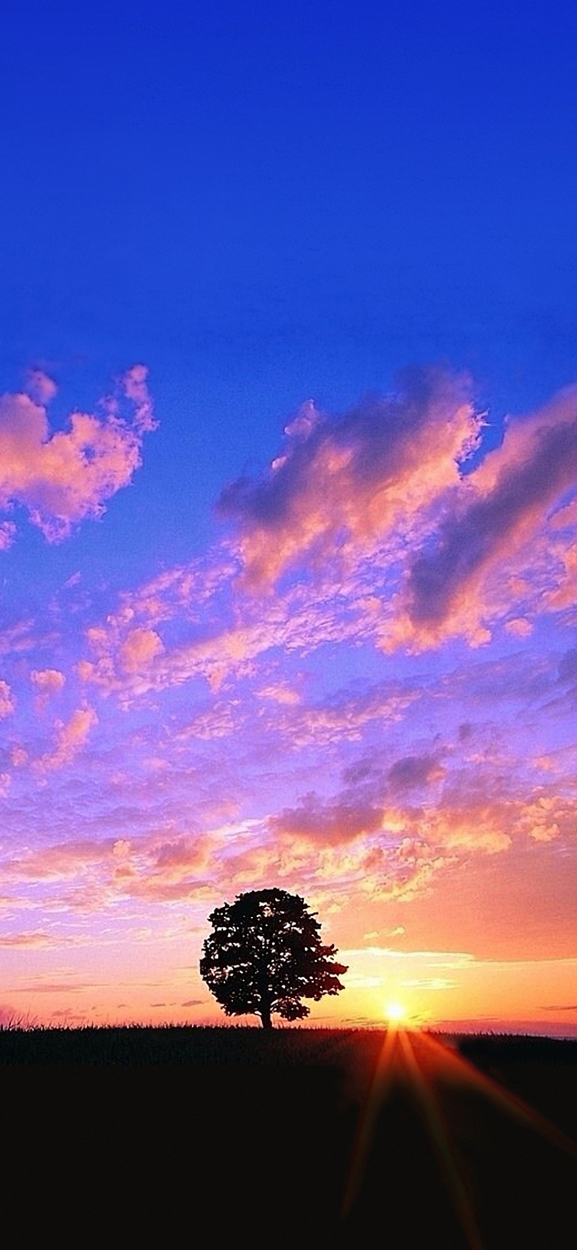 Blue Sky and White Clouds During Daytime. Wallpaper in 1125x2436 Resolution