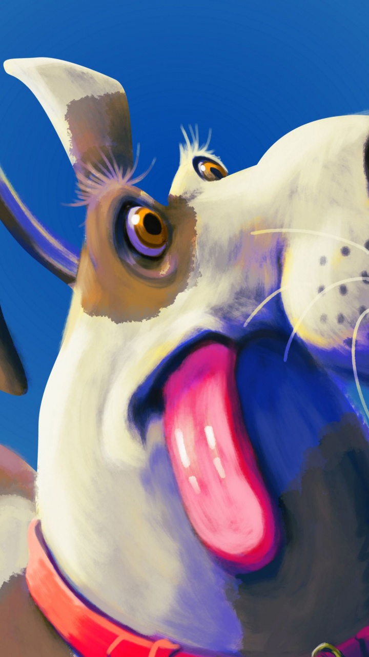 关闭了, 卡通, 动画片, 艺术, 小鹿 壁纸 720x1280 允许