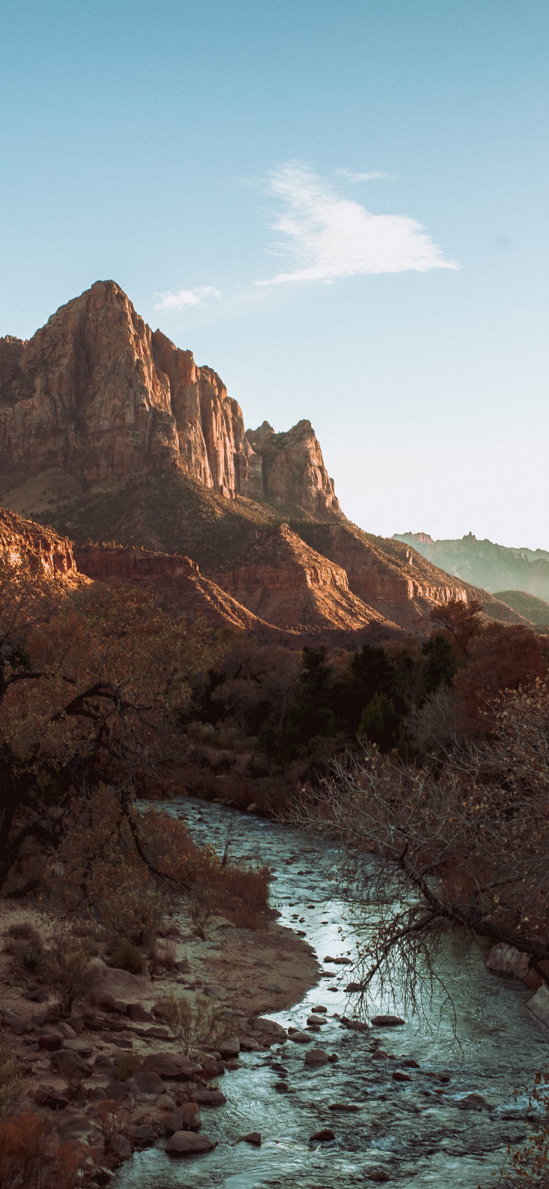 Zion National Park, Nationalpark, Bergkette, Banff National Park, Park. Wallpaper in 1125x2436 Resolution