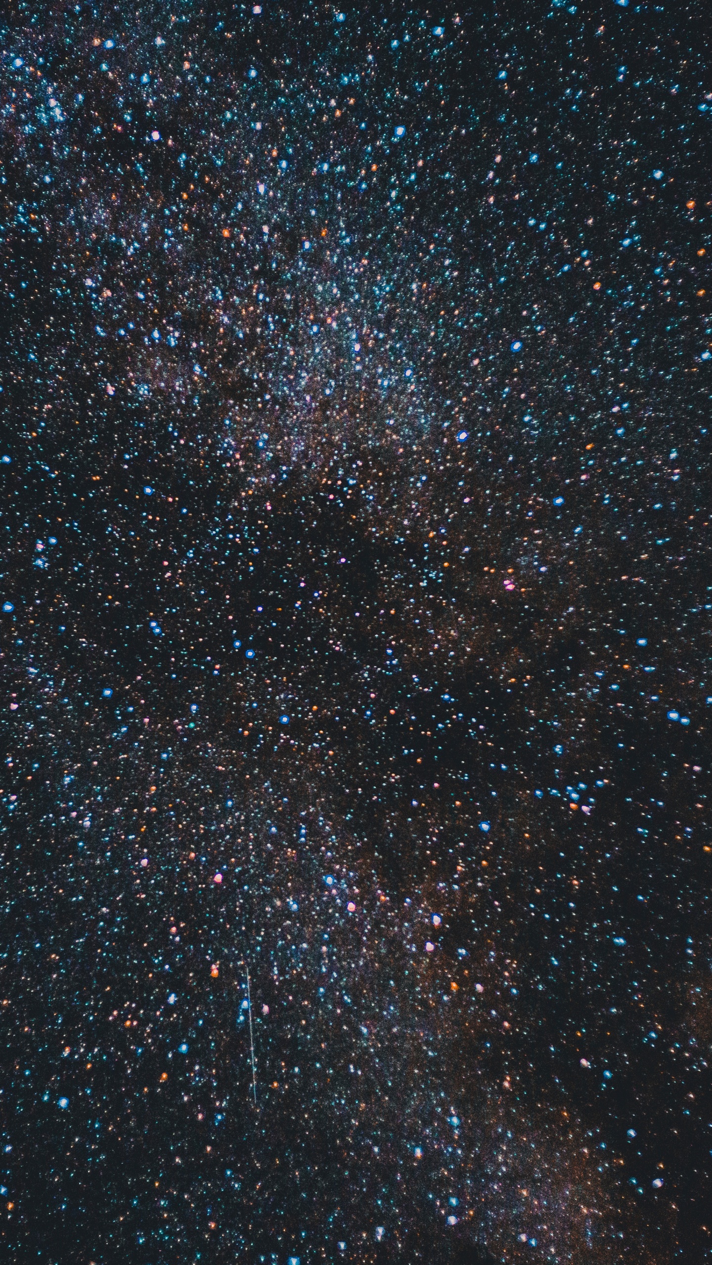 明星, 银河系, 天文学, 宇宙, 黑色的 壁纸 1440x2560 允许