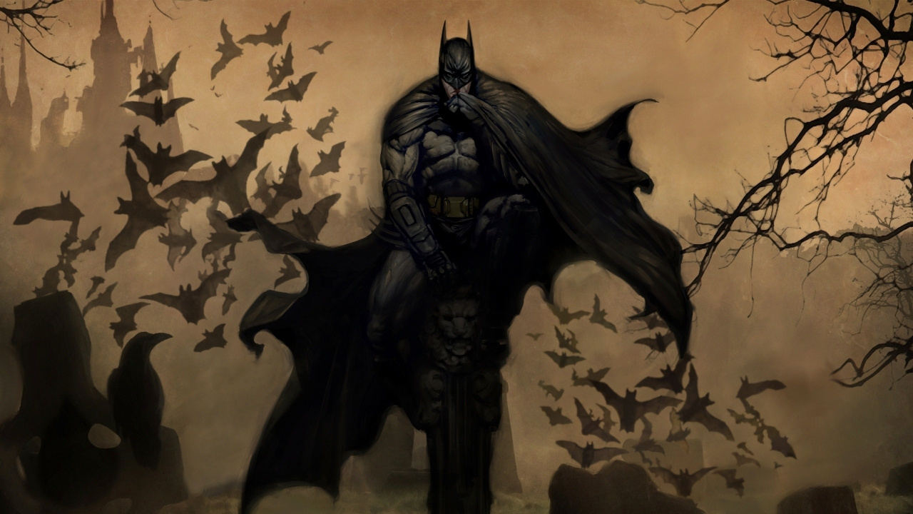 Schwarze Und Braune Drachenillustration. Wallpaper in 1280x720 Resolution