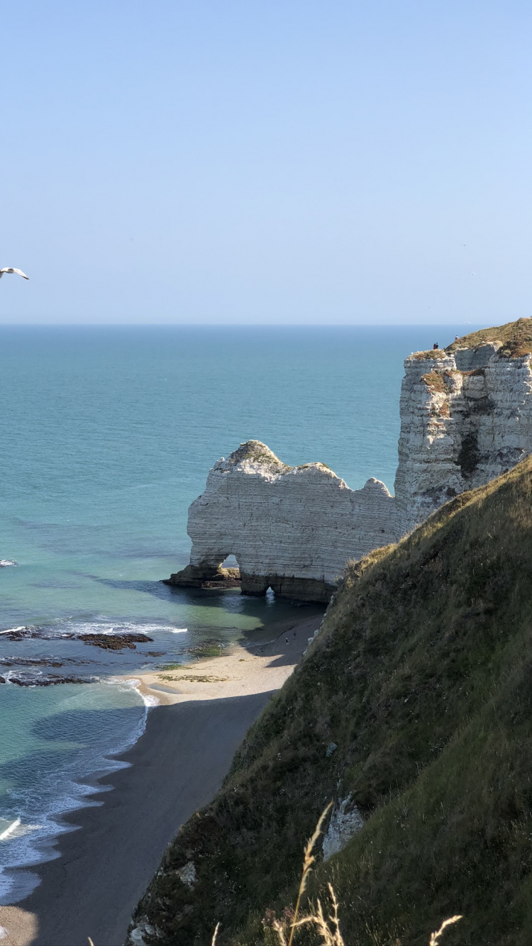 Coast, Sea, Promontory, Headland, Water. Wallpaper in 750x1334 Resolution