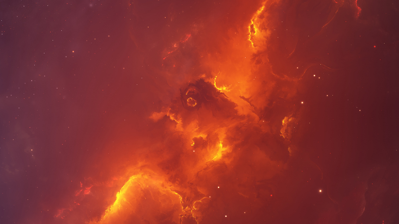 HTC One, Atmosphere, Amber, Orange, Astronomical Object. Wallpaper in 1366x768 Resolution
