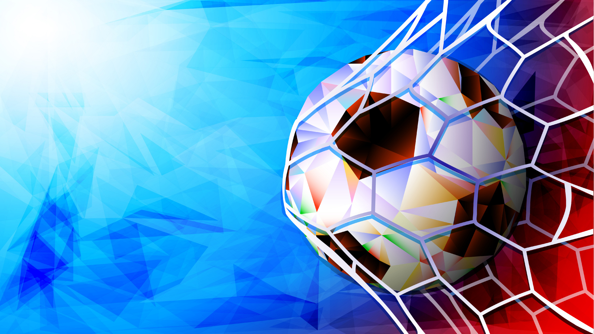 Illustration de Boule Blanche et Bleue. Wallpaper in 1920x1080 Resolution