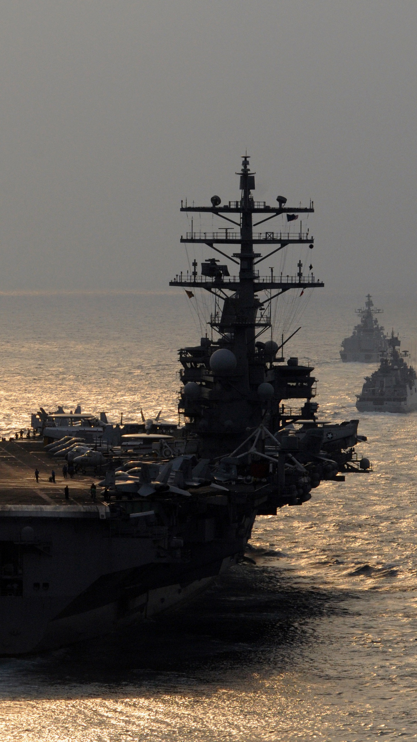 Porte-avions, L'USS Ronald Reagan, Marine Des États-unis, Navire de Guerre, de Navires de Guerre. Wallpaper in 1440x2560 Resolution
