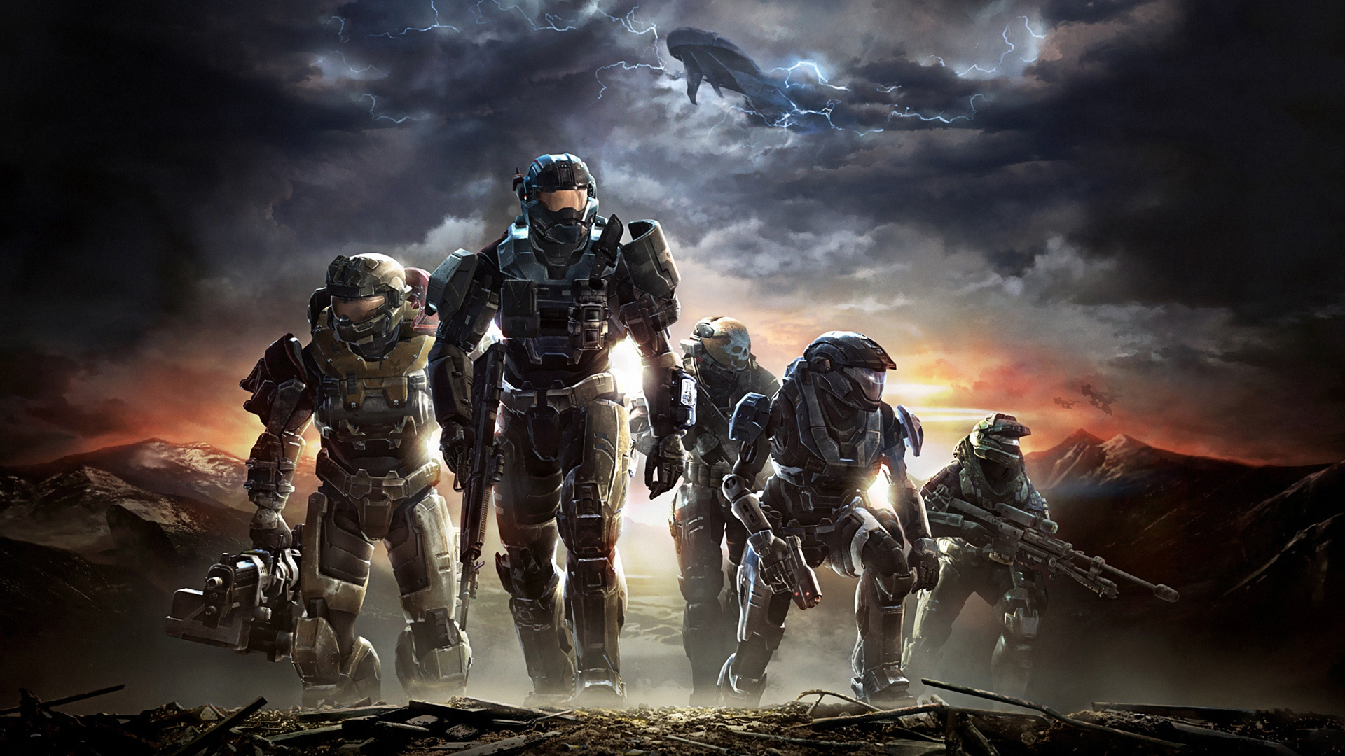 Halo Reach, Halo 4, Soldat, Mercenary, Halo 2. Wallpaper in 1920x1080 Resolution