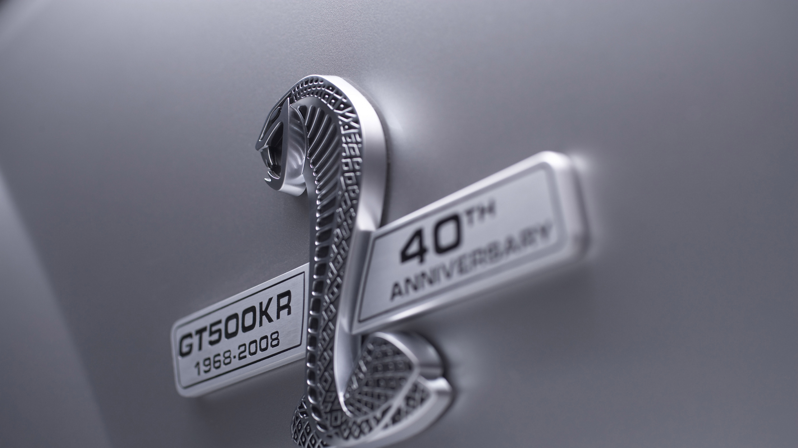 Ford, Plata, Ford Gt, Letra, Carroll Shelby Internacional. Wallpaper in 2560x1440 Resolution