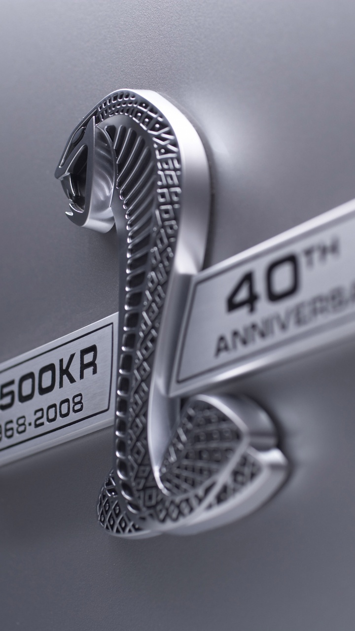 Ford, Plata, Ford Gt, Letra, Carroll Shelby Internacional. Wallpaper in 720x1280 Resolution