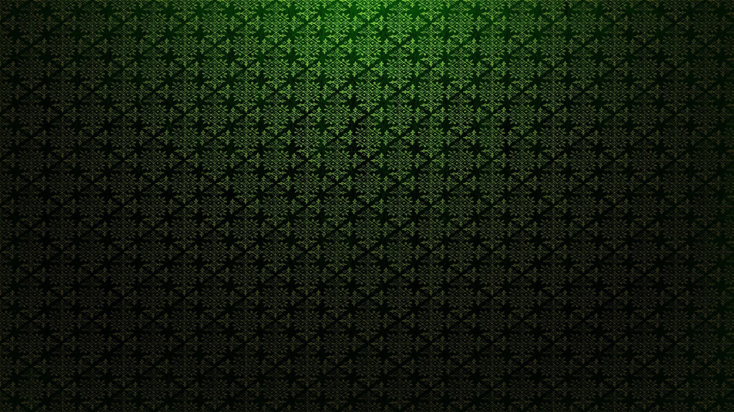 Green and Black Floral Textile. Wallpaper in 2560x1440 Resolution