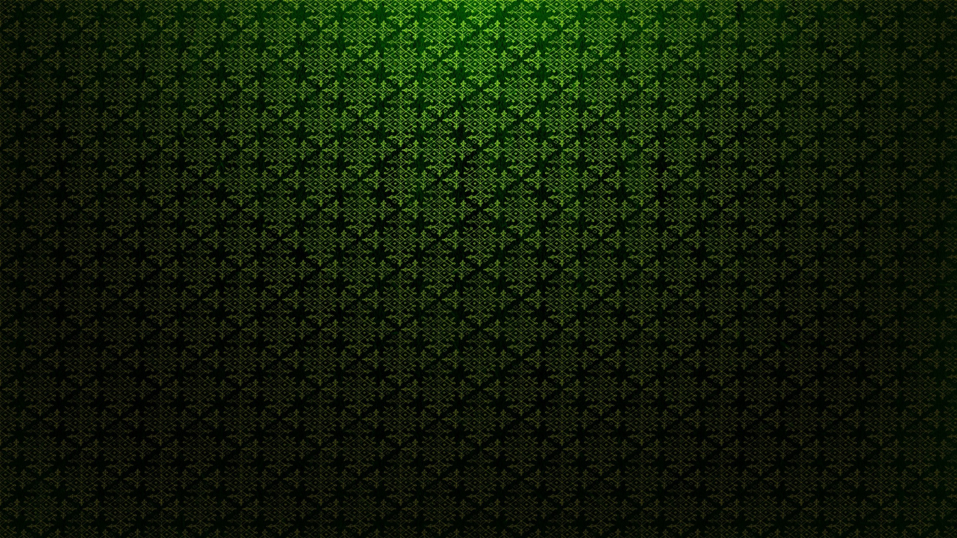 Textil Floral Verde y Negro. Wallpaper in 1366x768 Resolution