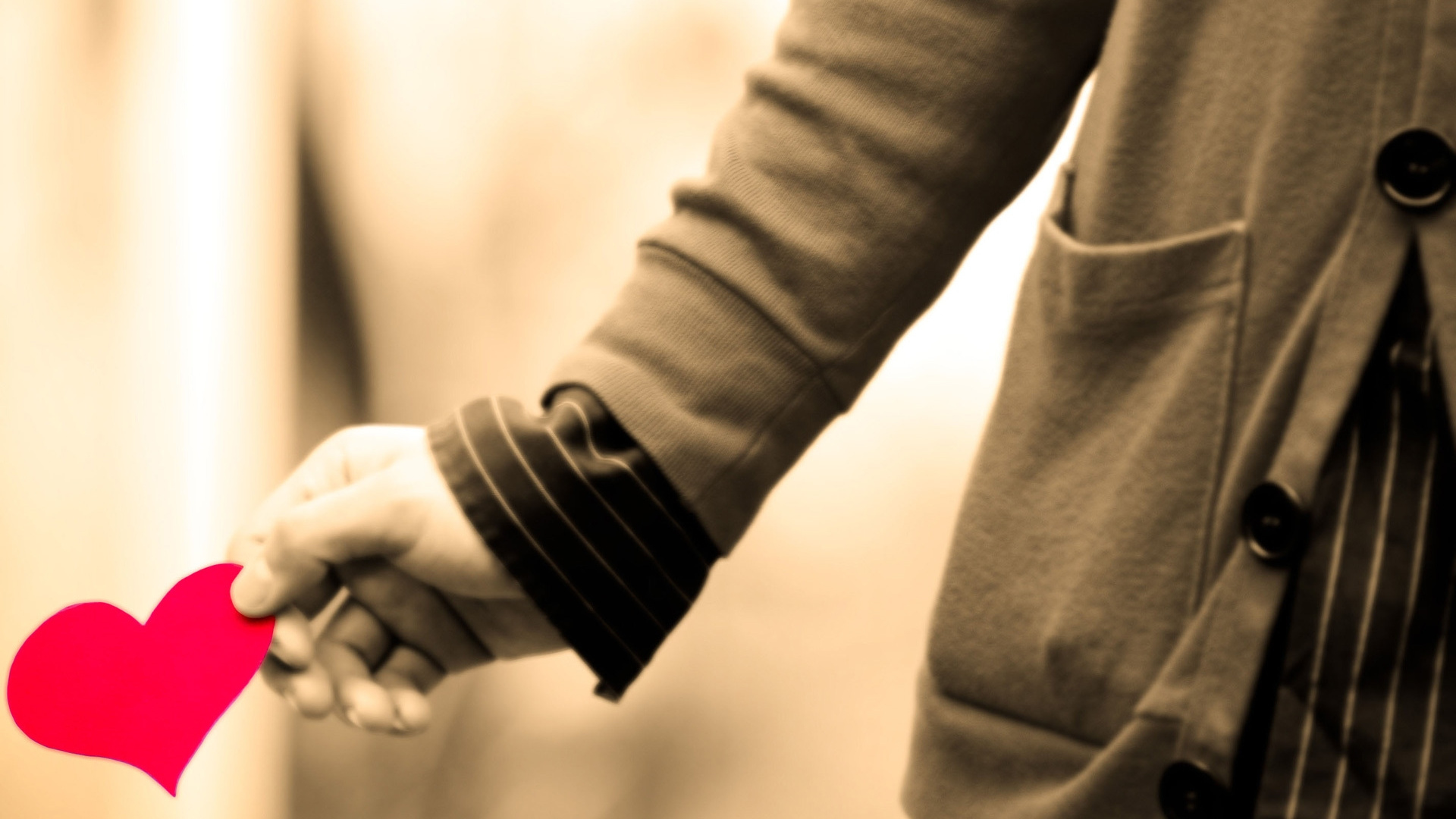 Heart, Finger, Holding Hands, Arm, Girl. Wallpaper in 1920x1080 Resolution