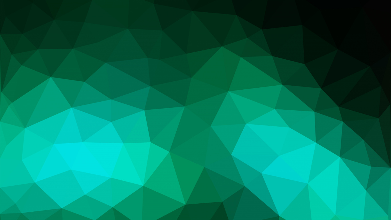 Green and Black Checkered Illustration. Wallpaper in 1366x768 Resolution
