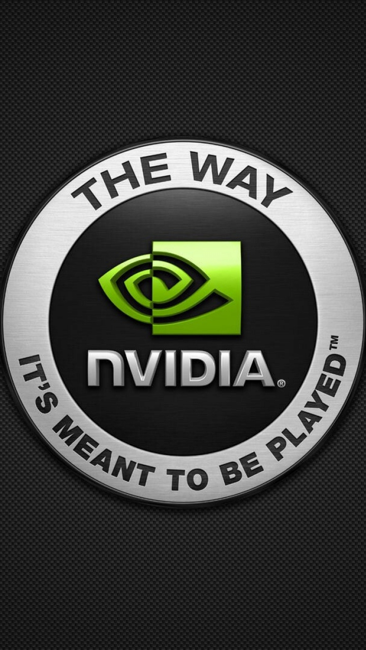 Nvidia, Geforce, Firmenzeichen, Gr, Emblem. Wallpaper in 720x1280 Resolution