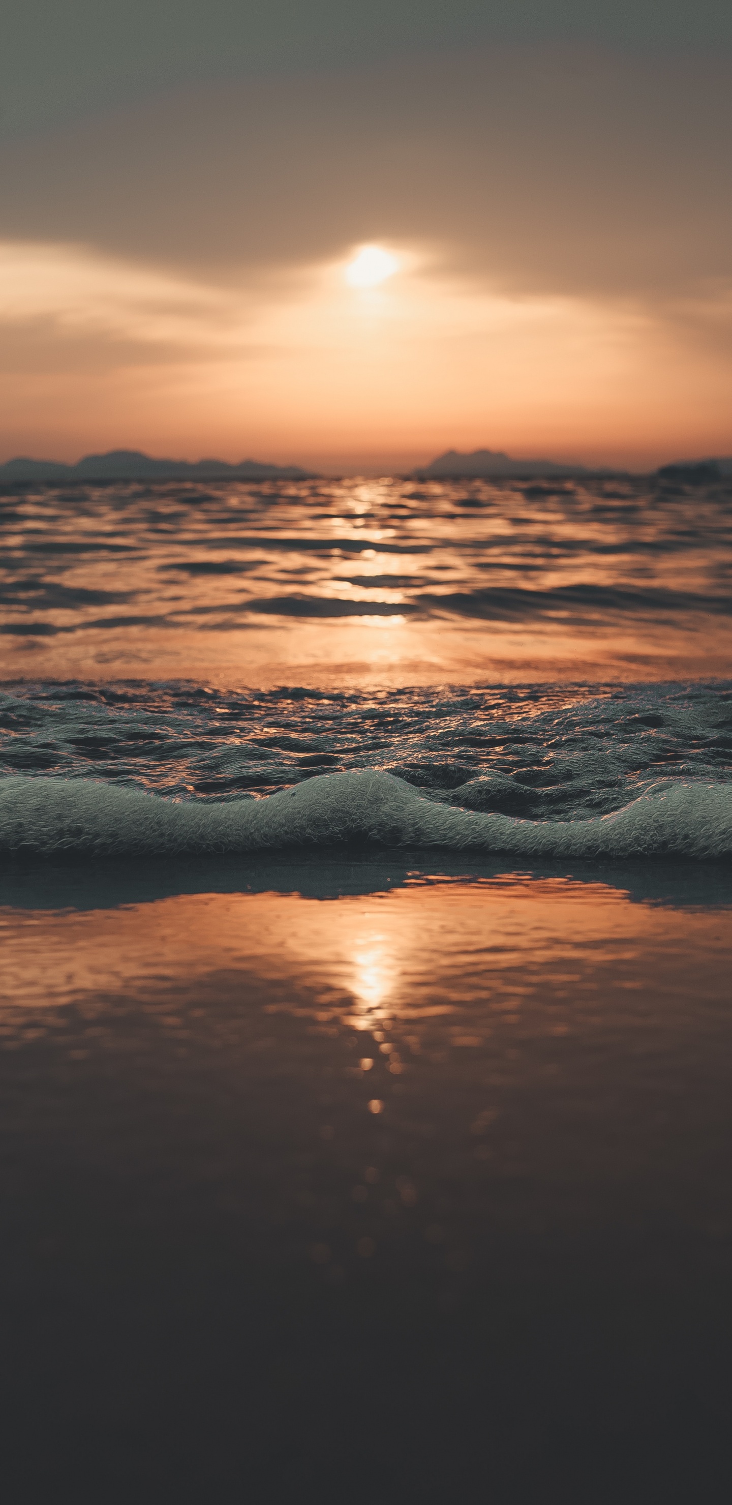 Horizont, Meer, Wasser, Sonnenuntergang, Sonnenaufgang. Wallpaper in 1440x2960 Resolution