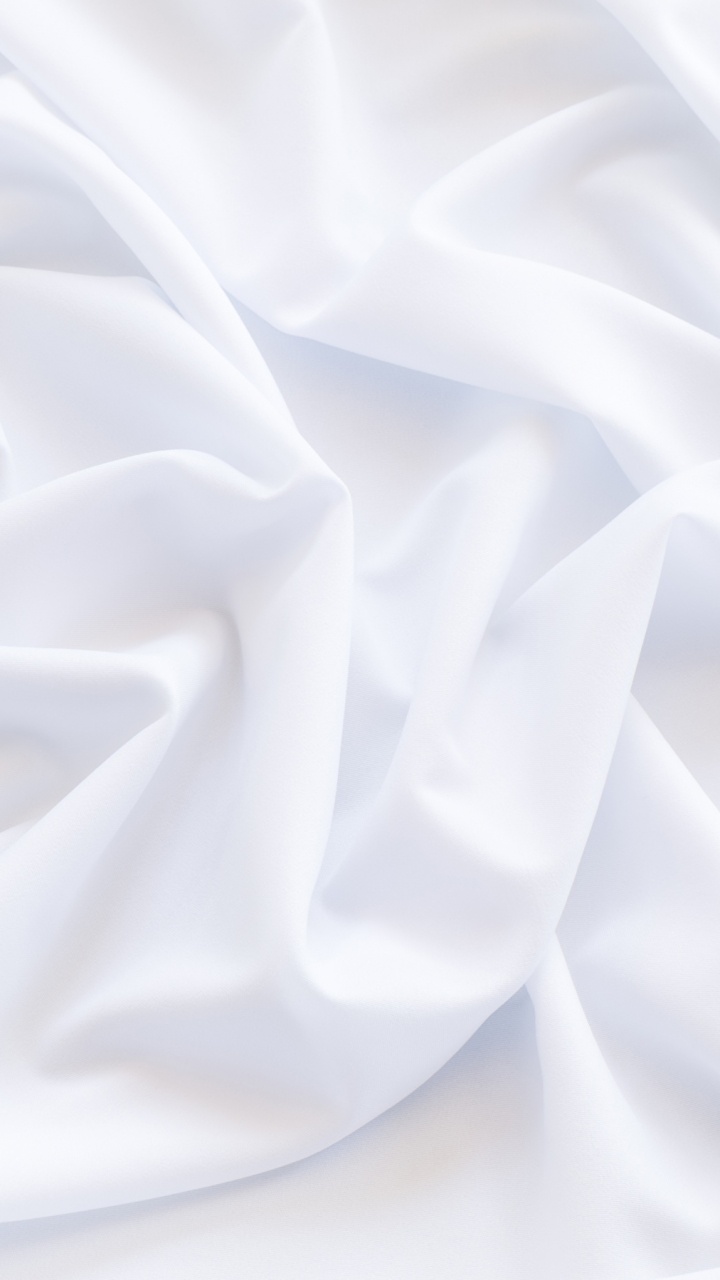 White Textile in Close up Photography. Wallpaper in 720x1280 Resolution