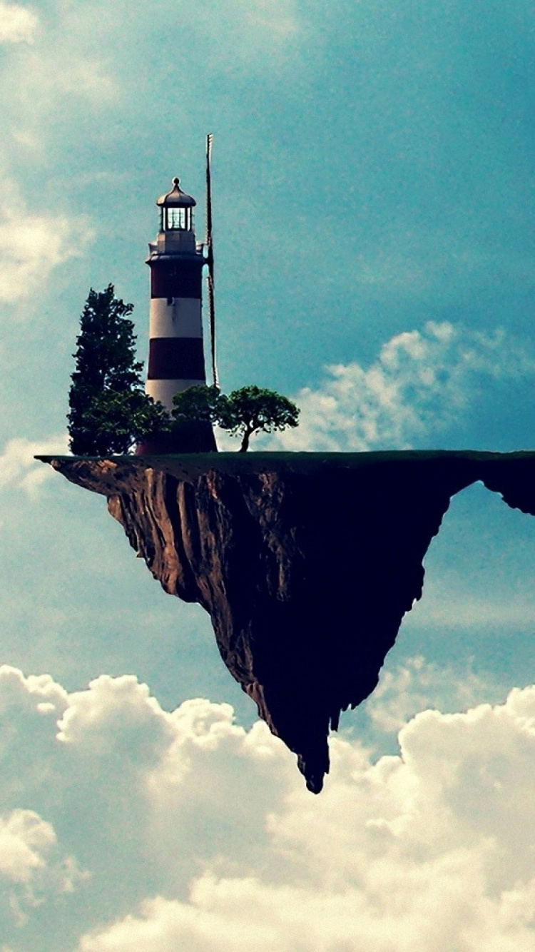 Oiseau Noir Volant Sous le Ciel Bleu Pendant la Journée. Wallpaper in 750x1334 Resolution