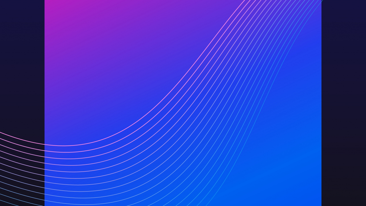 Circle, Graphic Design, Colorfulness, Blue, Purple. Wallpaper in 1280x720 Resolution