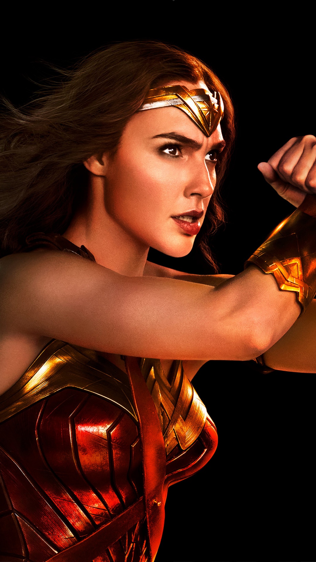 Frau im Roten Spaghetti-Trägertop. Wallpaper in 1080x1920 Resolution