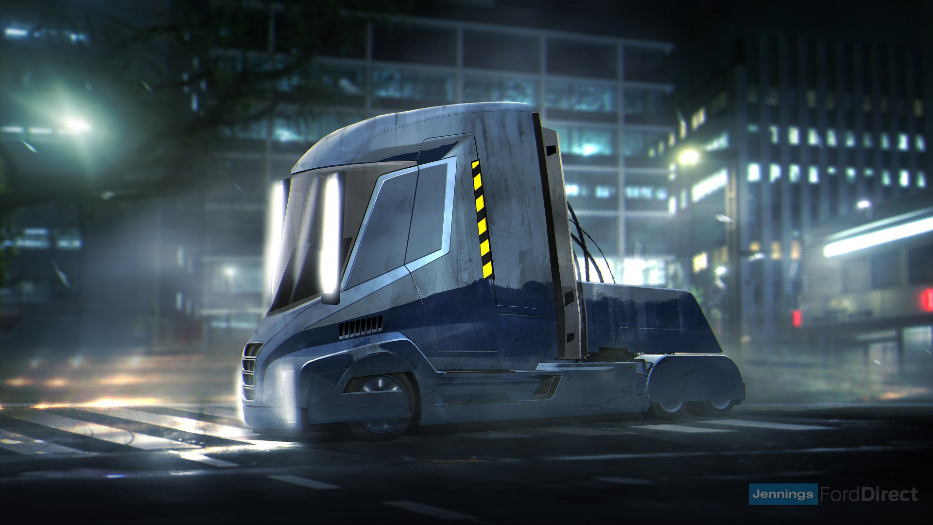 Voiture Blanche et Noire Dans un Parking. Wallpaper in 1920x1080 Resolution