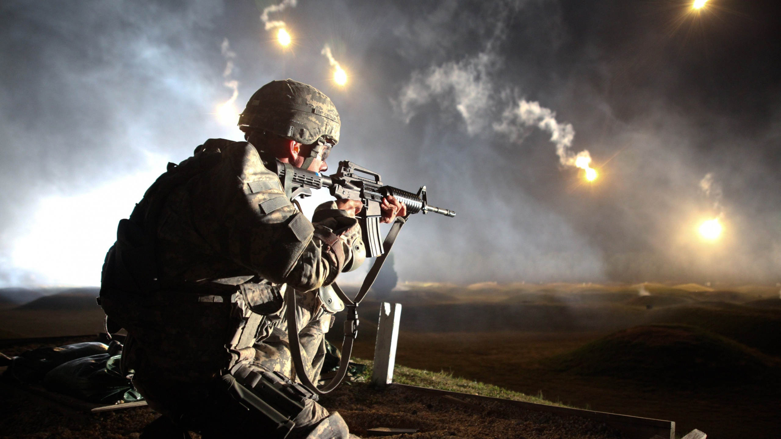 United States Army, Soldat, Truppe, Himmel, Militärische Organisation. Wallpaper in 2560x1440 Resolution