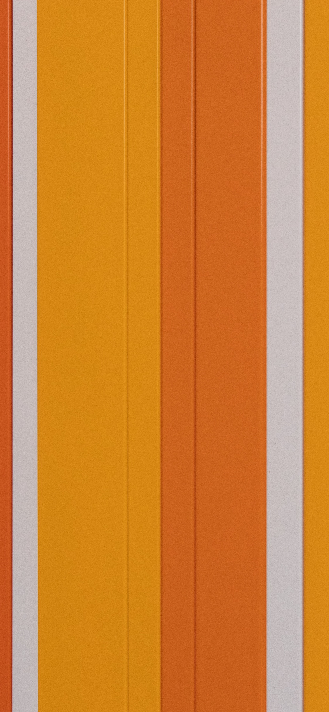 Orange Grün Und Gelb Gestreift. Wallpaper in 1125x2436 Resolution