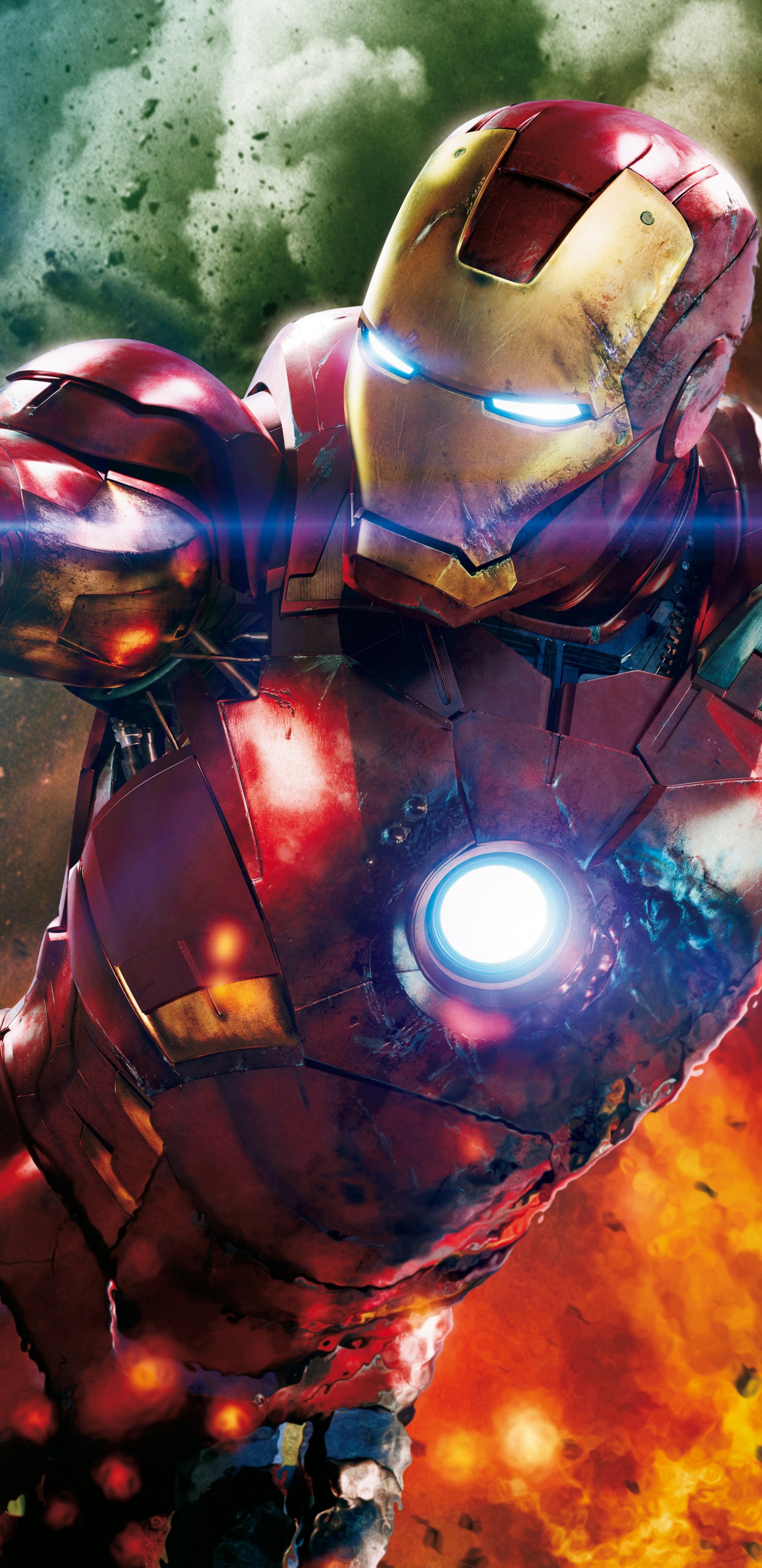 Homme en Costume Rouge et Noir. Wallpaper in 1440x2960 Resolution