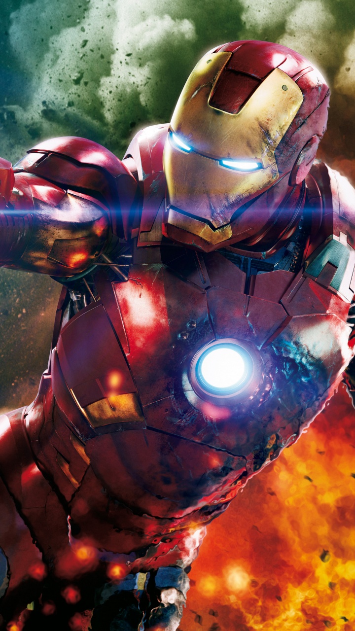 Homme en Costume Rouge et Noir. Wallpaper in 720x1280 Resolution