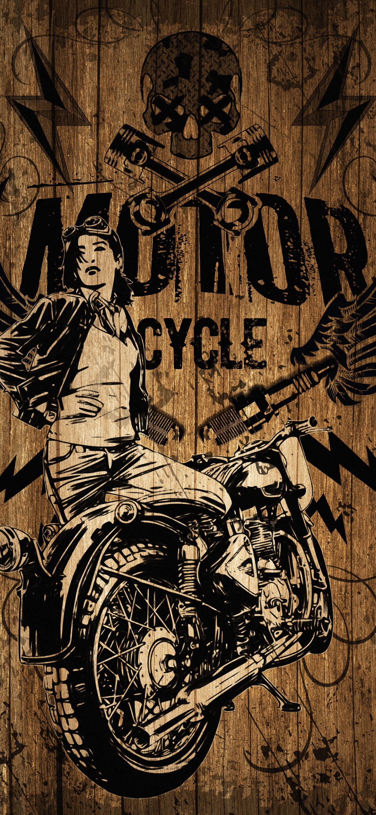 Ilustración, Neumatico, Motocicleta, Rueda, Neumáticos Para Automóviles. Wallpaper in 1242x2688 Resolution