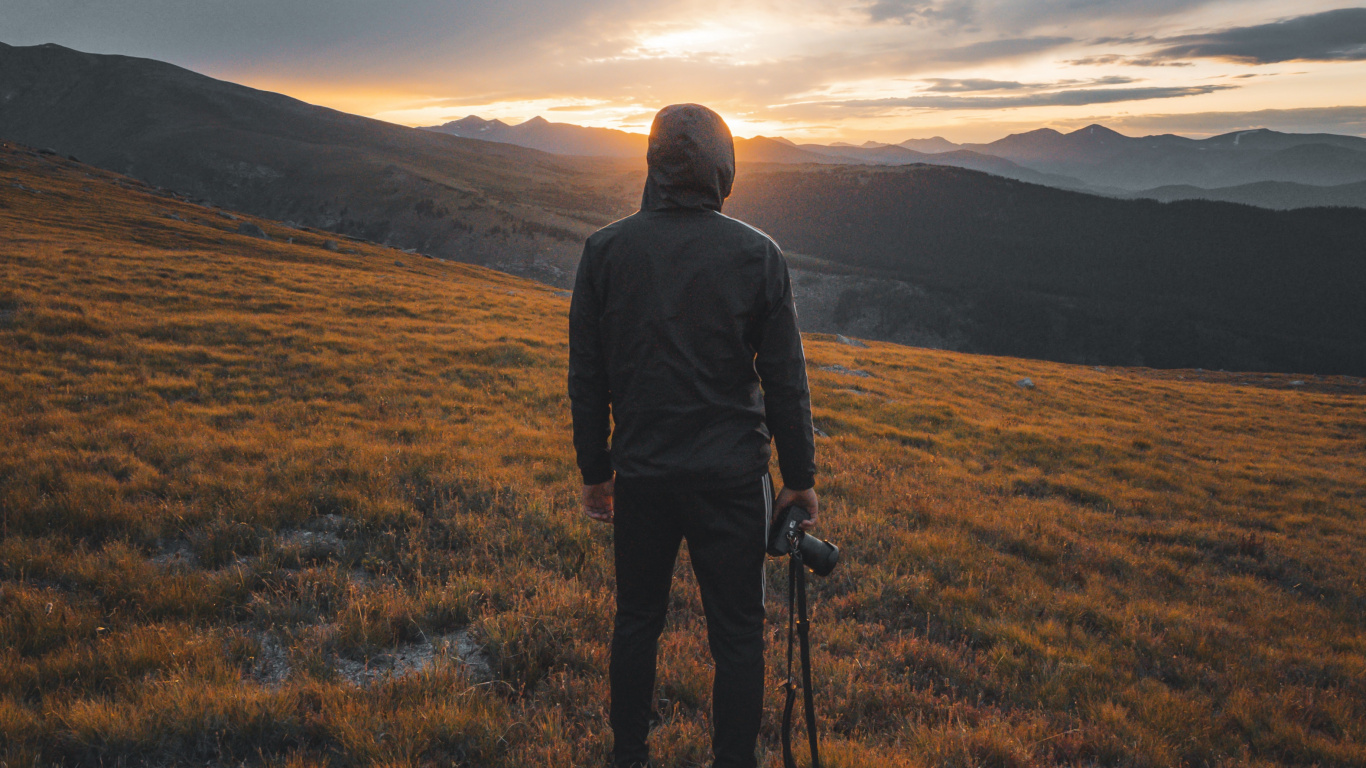 Highland, Colline, Prairie, Horizon, L'écorégion. Wallpaper in 1366x768 Resolution