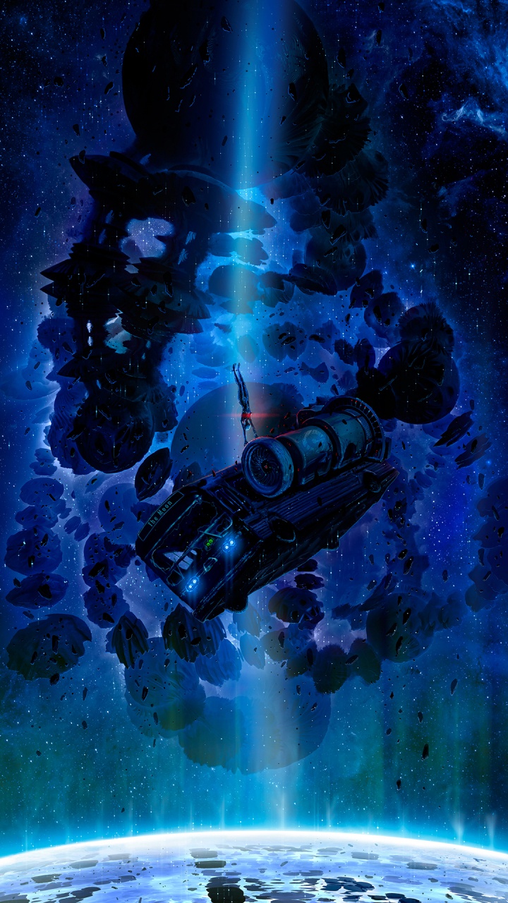 Atmosphere, World, Astronomical Object, Art, Spacecraft. Wallpaper in 720x1280 Resolution