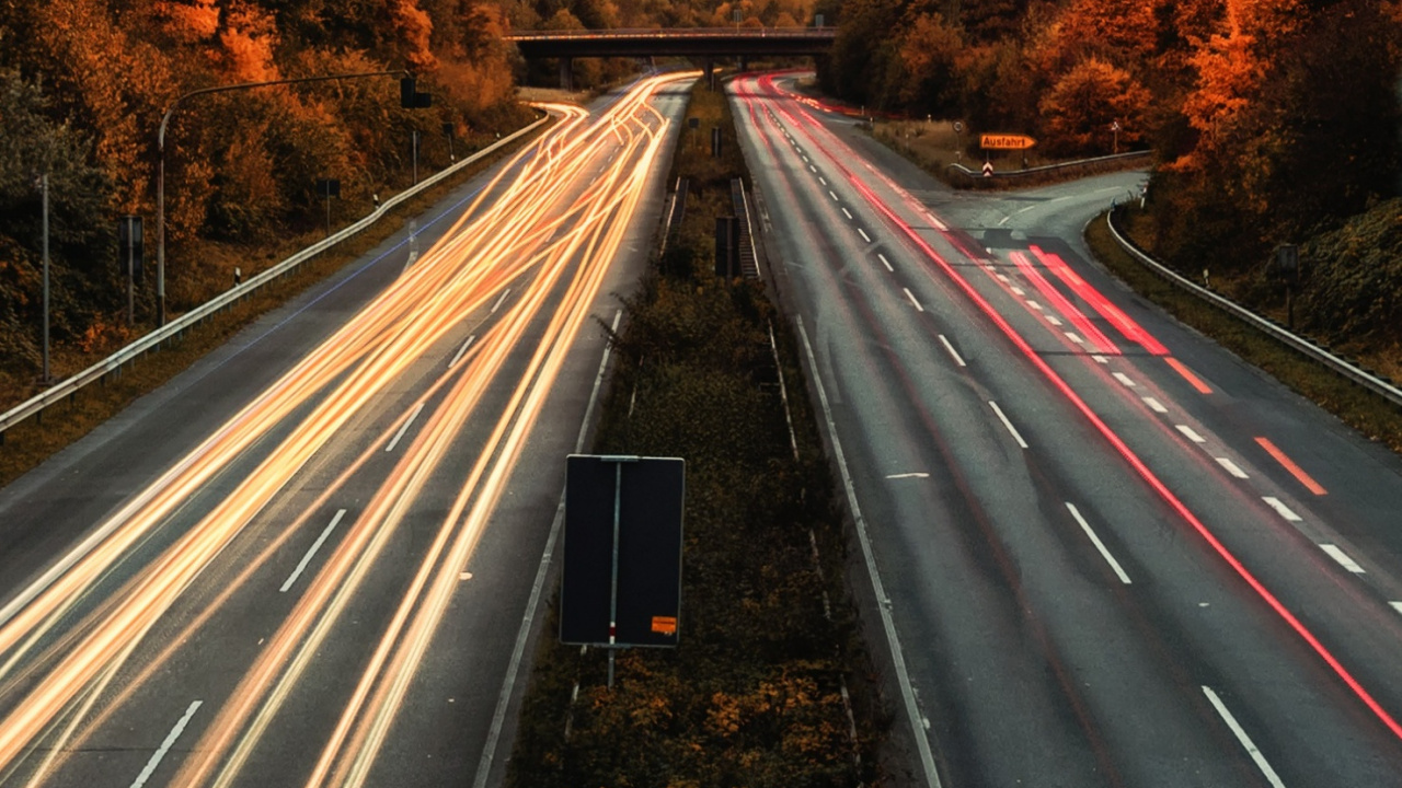 Road, Highway, Nature, Lane, Thoroughfare. Wallpaper in 1280x720 Resolution