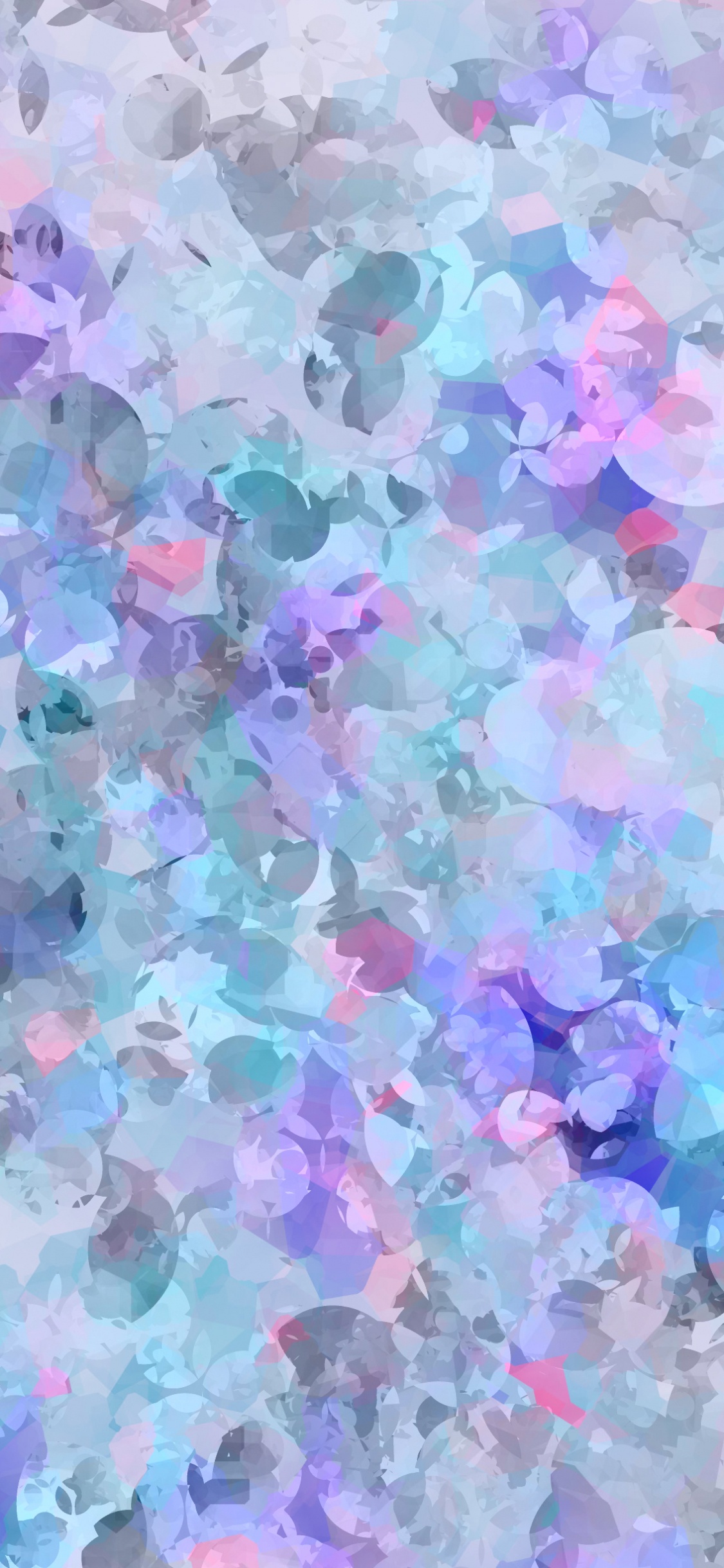 Red Green and Purple Flower Petals. Wallpaper in 1125x2436 Resolution