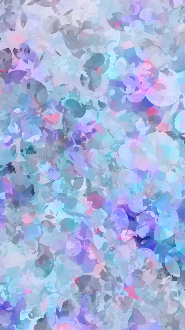 Red Green and Purple Flower Petals. Wallpaper in 750x1334 Resolution