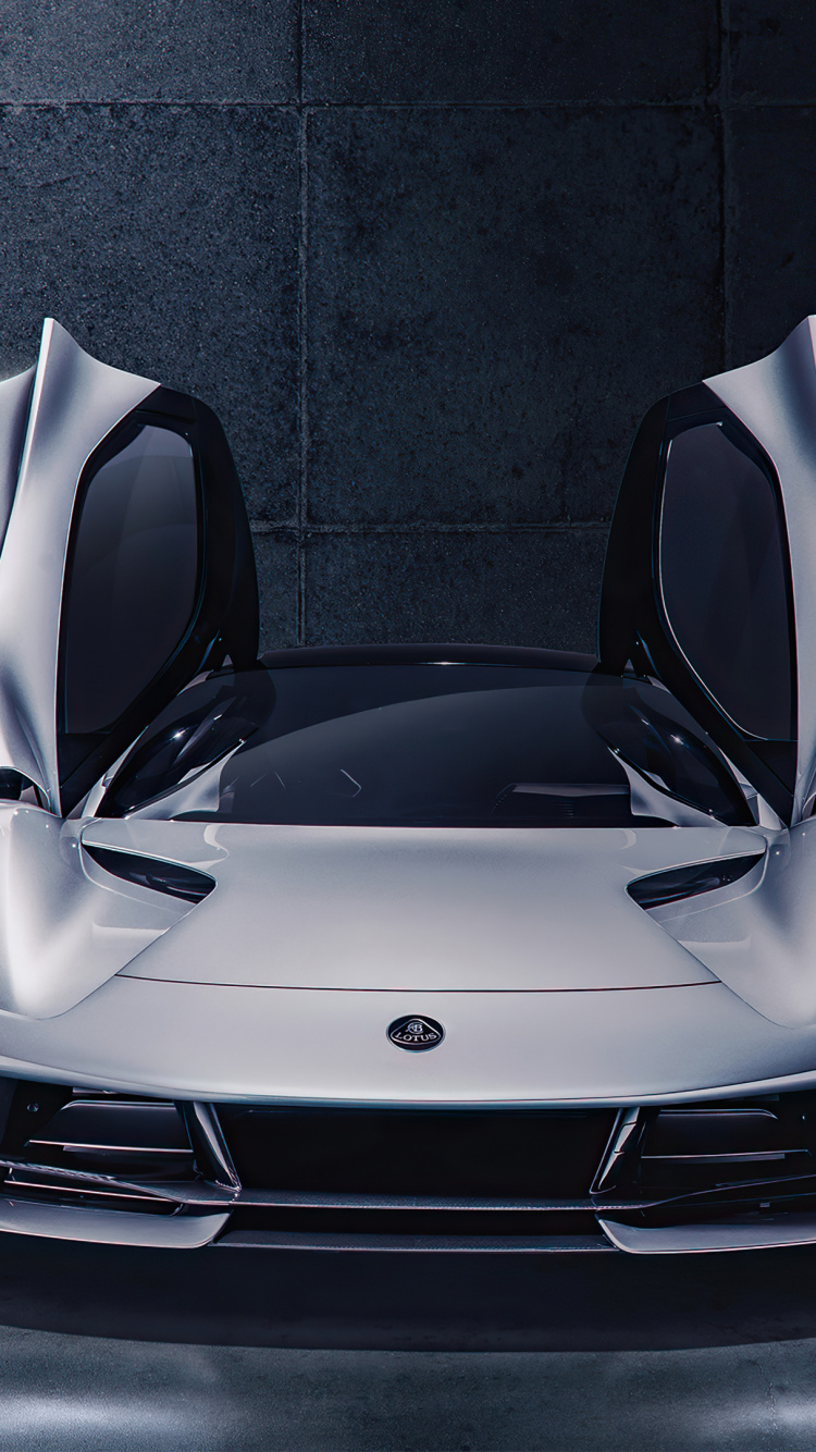 Lotus Evija, Lotus, Lotus Autos, Car, Sportwagen. Wallpaper in 750x1334 Resolution