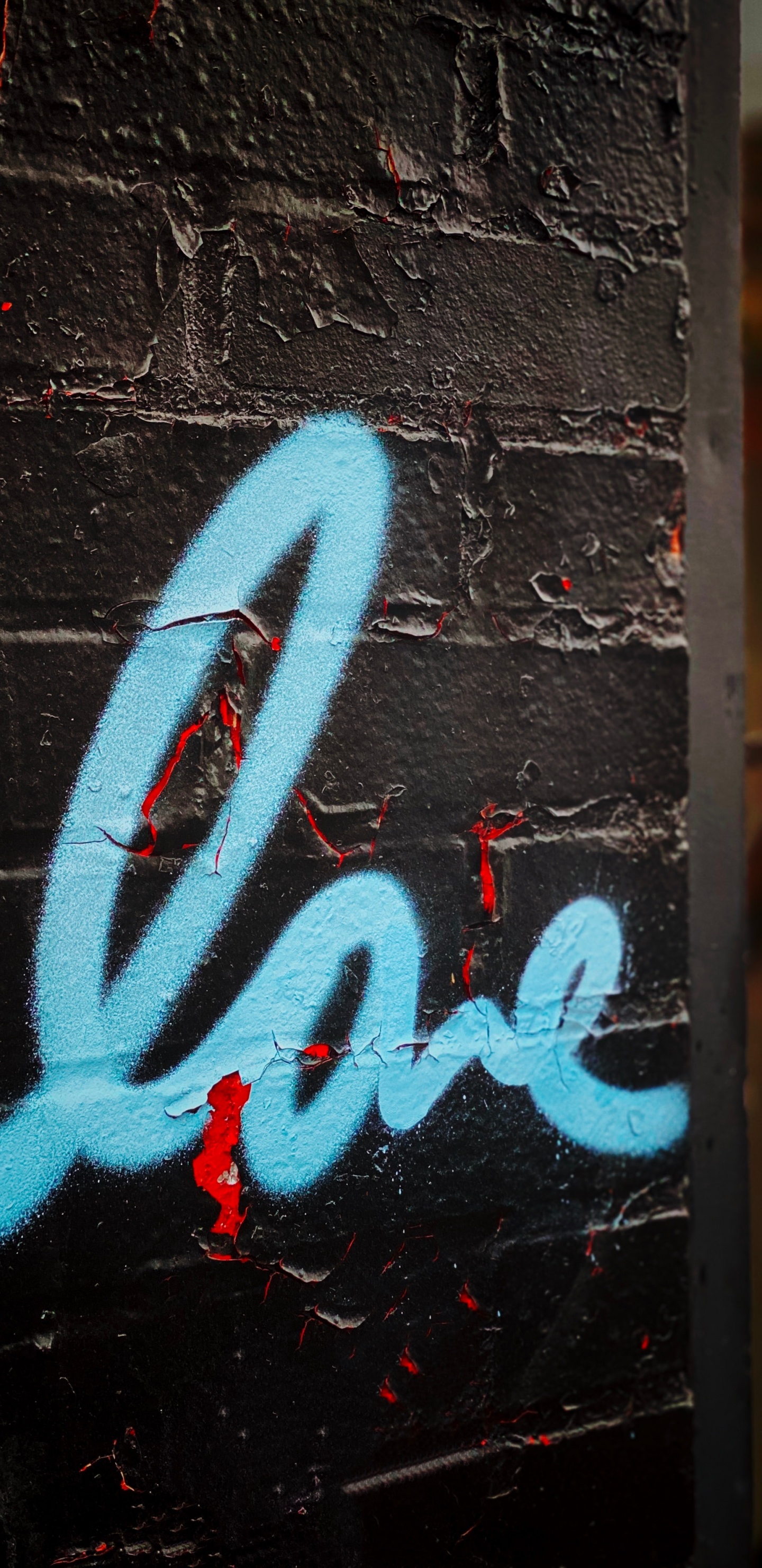 Black and White Love Neon Light Signage. Wallpaper in 1440x2960 Resolution