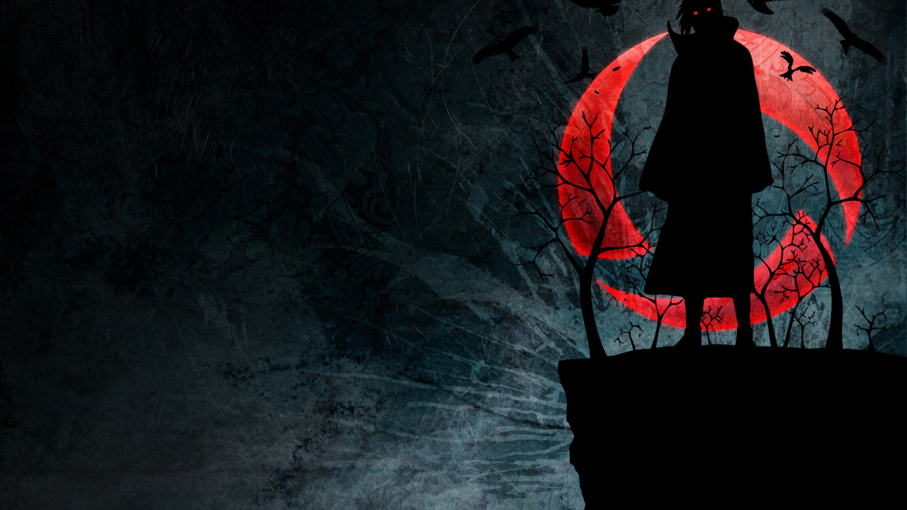 Sasuke Uchiha, Naruto Shippuden, Akatsuki, Naruto Uzumaki, Anime. Wallpaper in 1280x720 Resolution