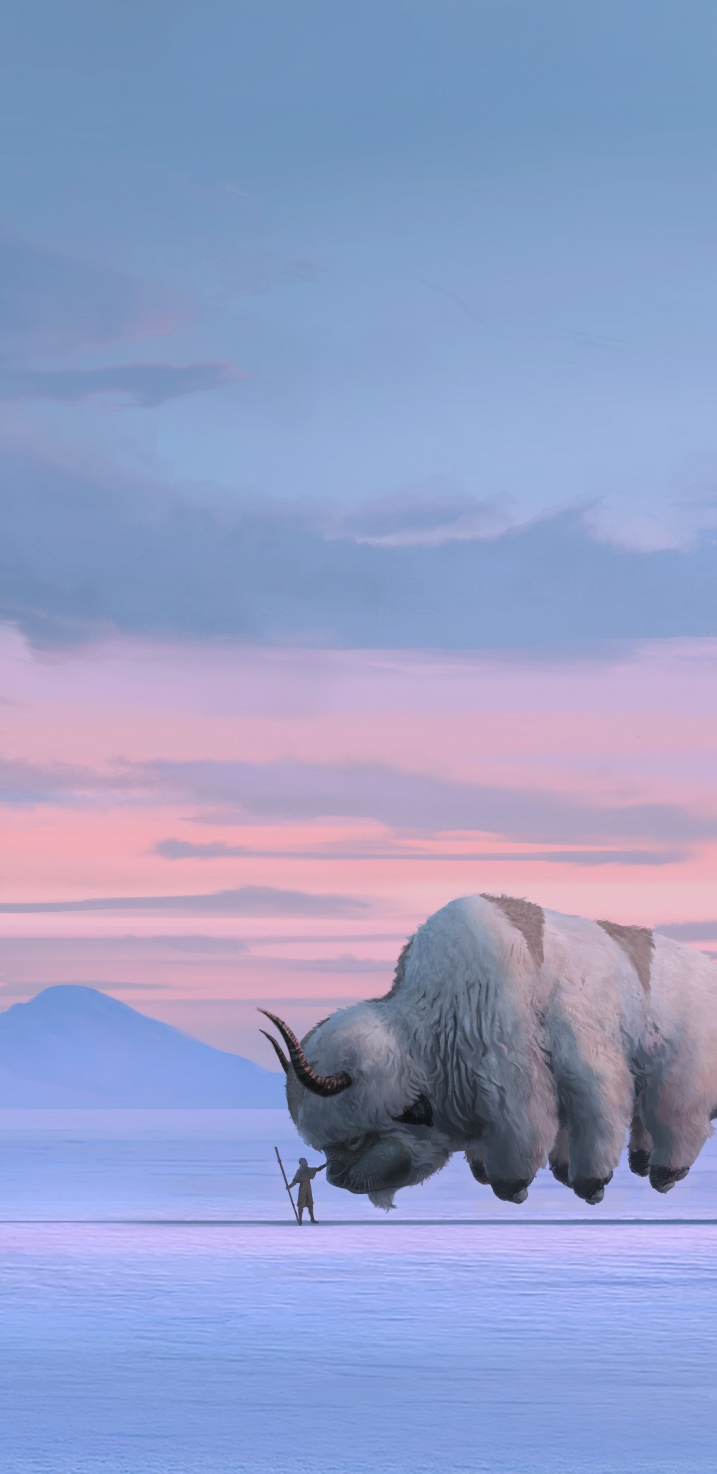 Avatar, Appa, Avatar Aang, Avatar Netflix Concept Art, Firelord Ozai. Wallpaper in 1440x2960 Resolution