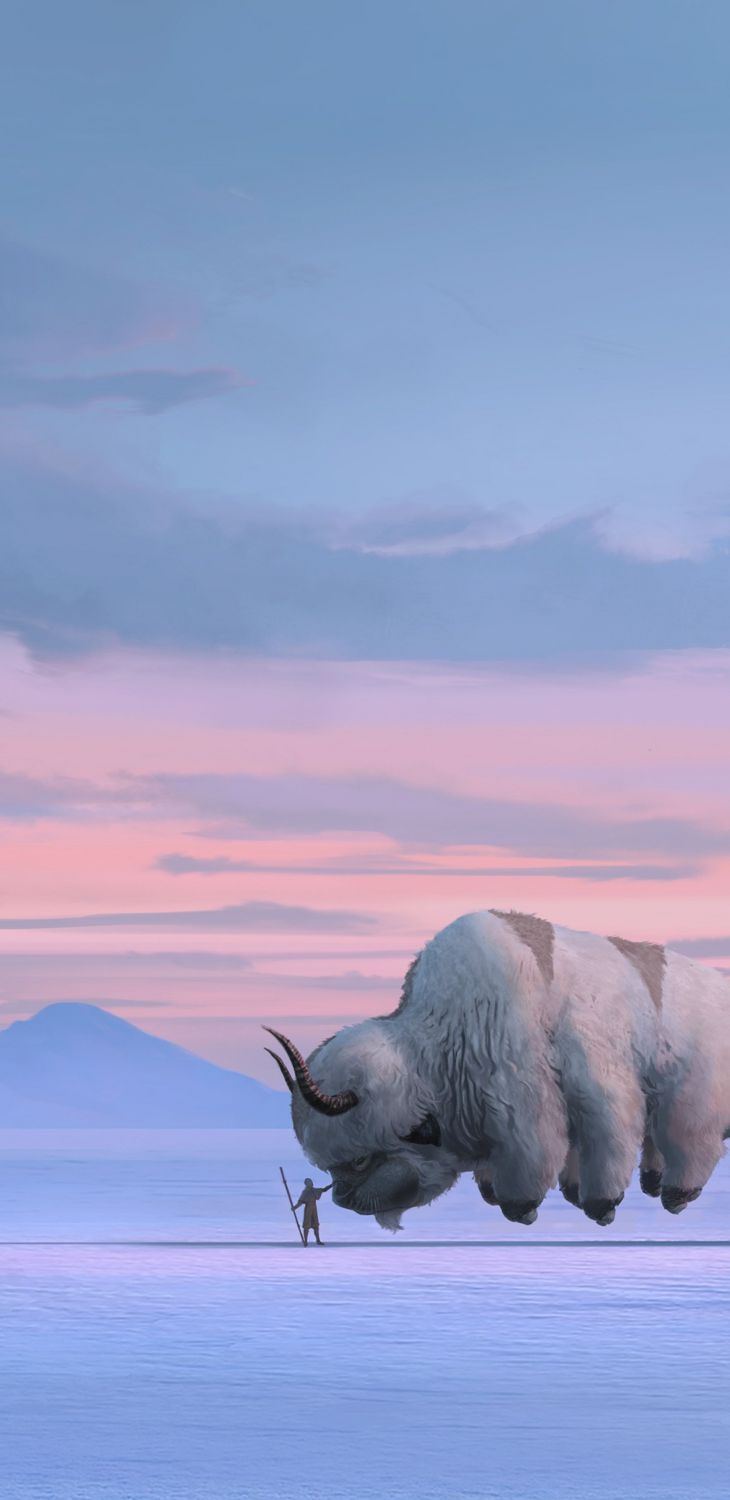 Avatare, Appa, Avatar Aang, Avatar Netflix Konzeptkunst, Feuerlord Ozai. Wallpaper in 1440x2960 Resolution