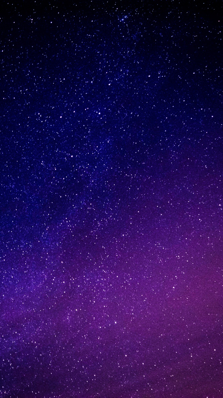 Purple and Black Sky During Night Time. Wallpaper in 720x1280 Resolution