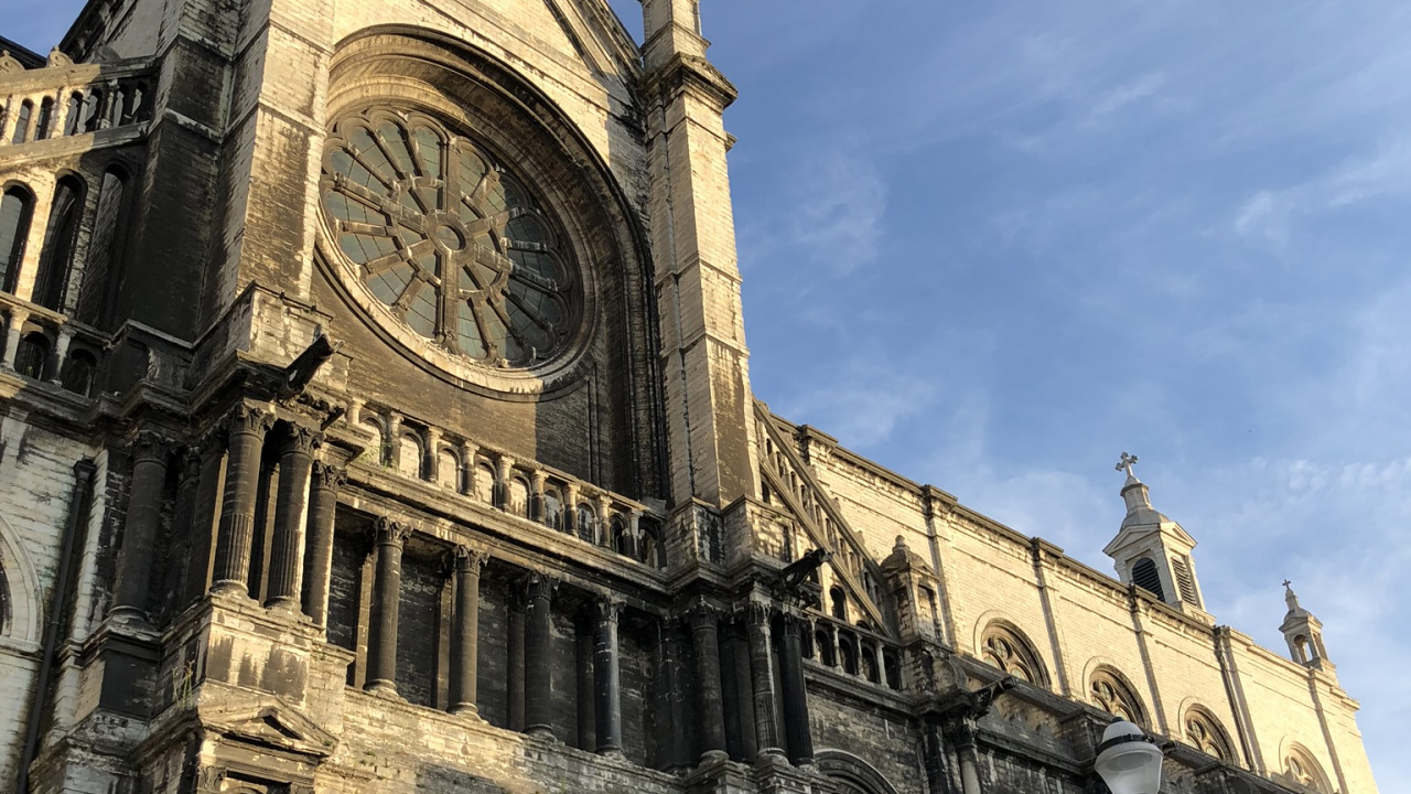 la Arquitectura Medieval, Historia, Catedral, Edificio Catalogado, Faade. Wallpaper in 1280x720 Resolution