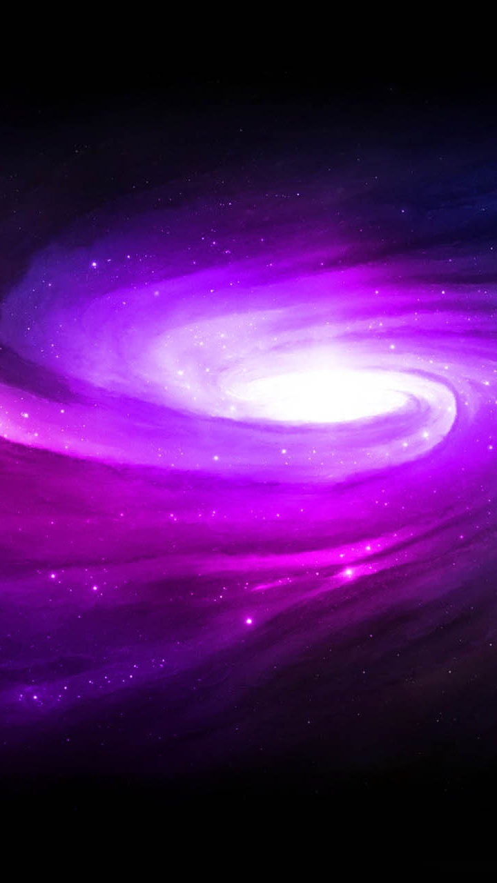 Ilustración de Luz Púrpura y Blanca. Wallpaper in 720x1280 Resolution