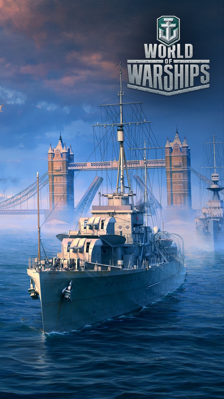 World of Warships, Cruiser, Warship, Boat, Ship. Wallpaper in 720x1280 Resolution