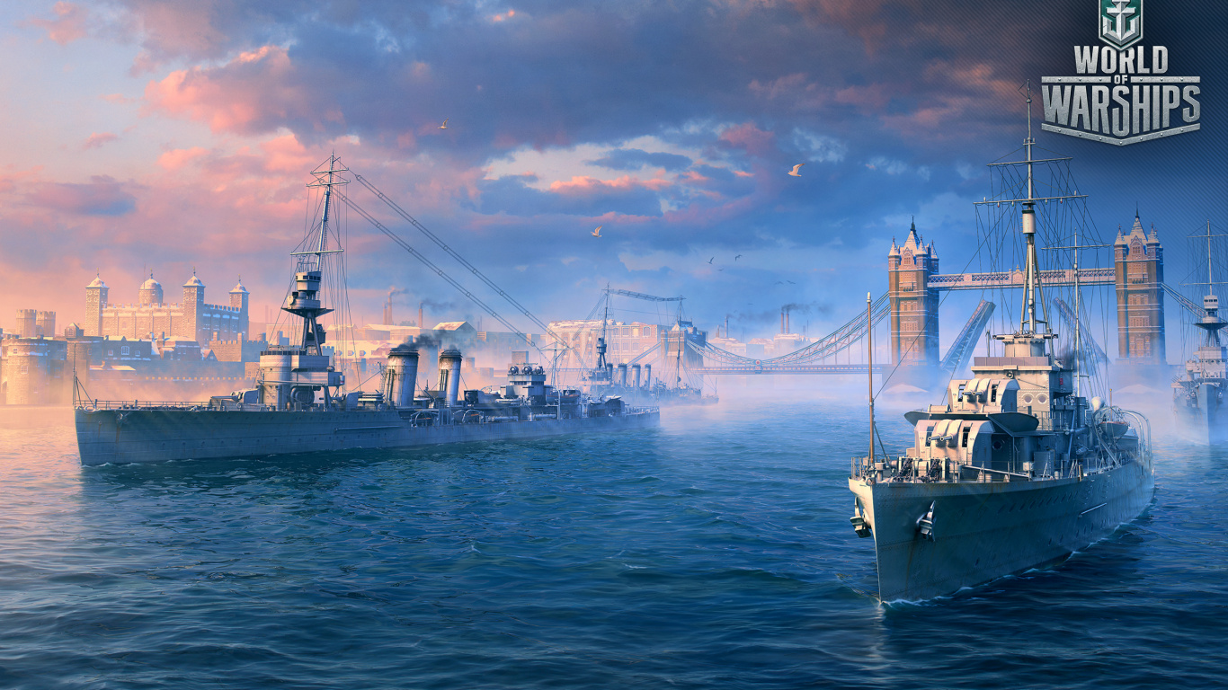 Welt Der Kriegsschiffe, Kriegsschiff, Boot, Schiff, Wasserfahrzeug. Wallpaper in 1366x768 Resolution