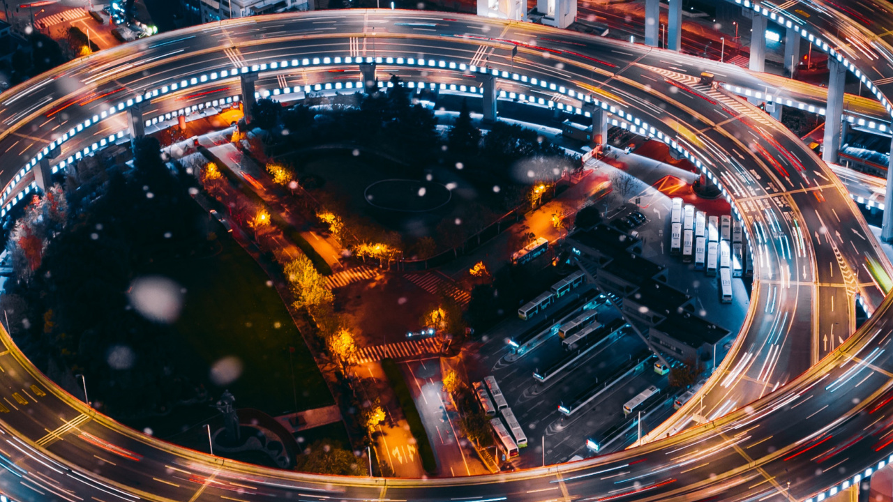 城市, 上海, 城市景观, 电力, 城市设计 壁纸 1280x720 允许