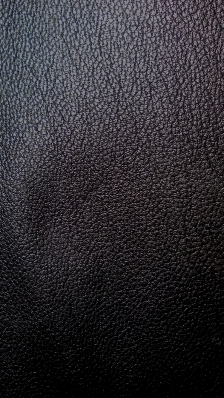 Black Leather Textile in Close up Photography. Wallpaper in 750x1334 Resolution