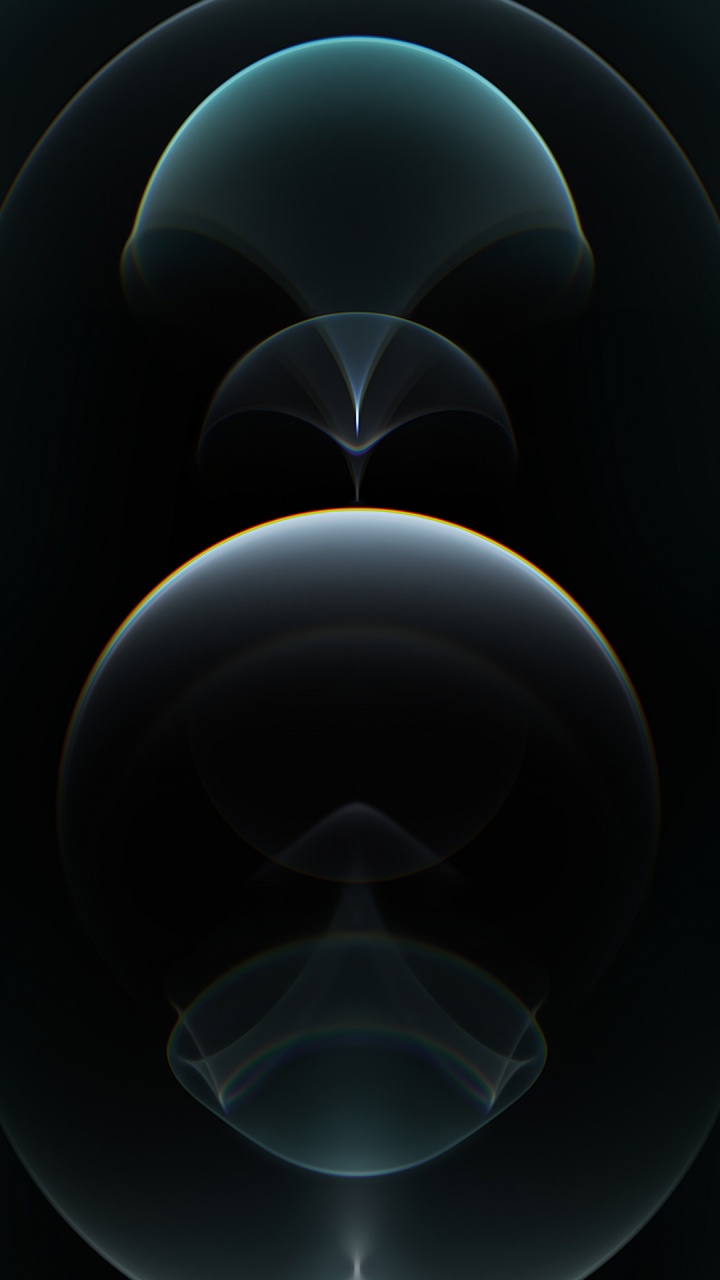 苹果, Ios, 空间, 圆圈, 科学 壁纸 720x1280 允许
