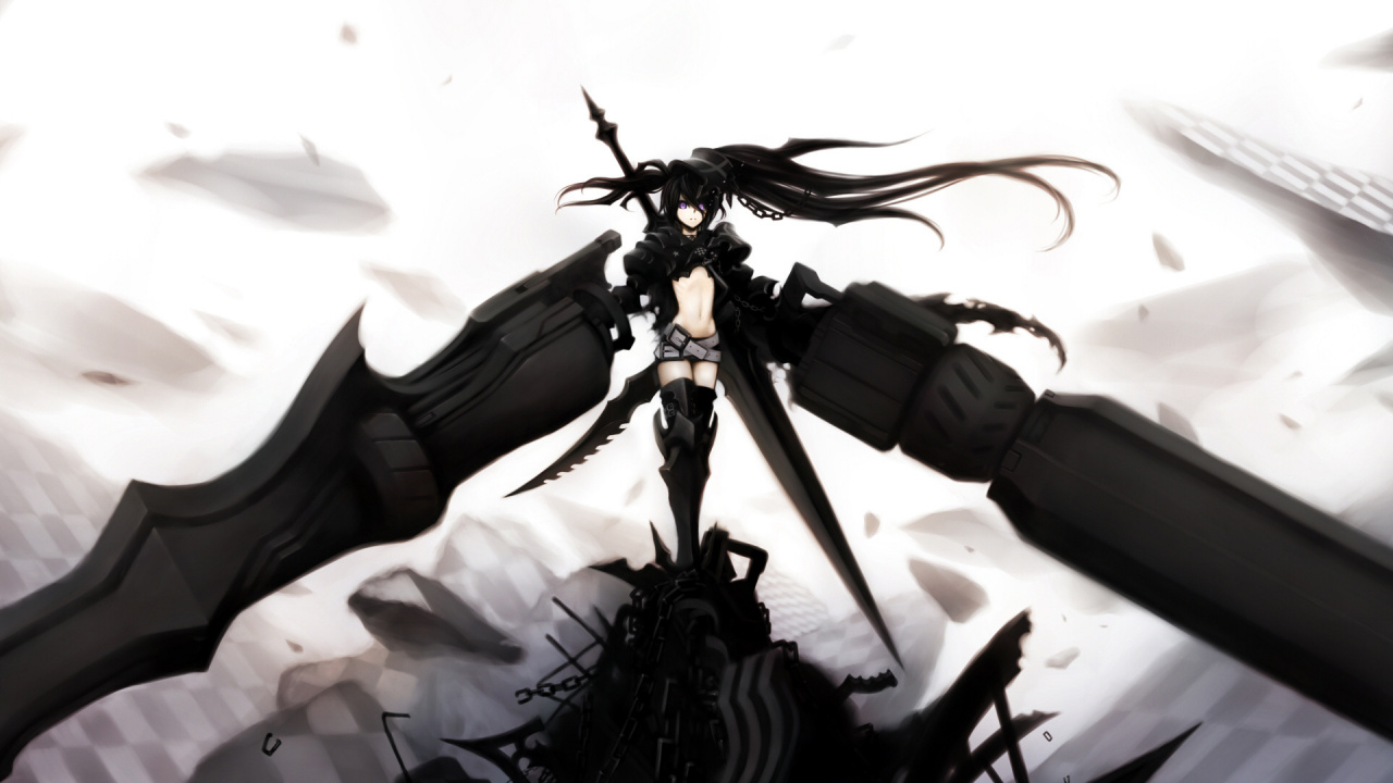 Jouet Robot Noir et Blanc. Wallpaper in 1280x720 Resolution