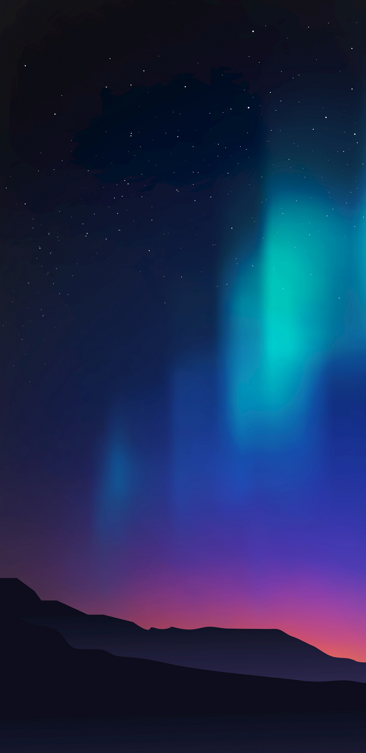 Ambiente, Luz, Naturaleza, Azure, Negro. Wallpaper in 1440x2960 Resolution